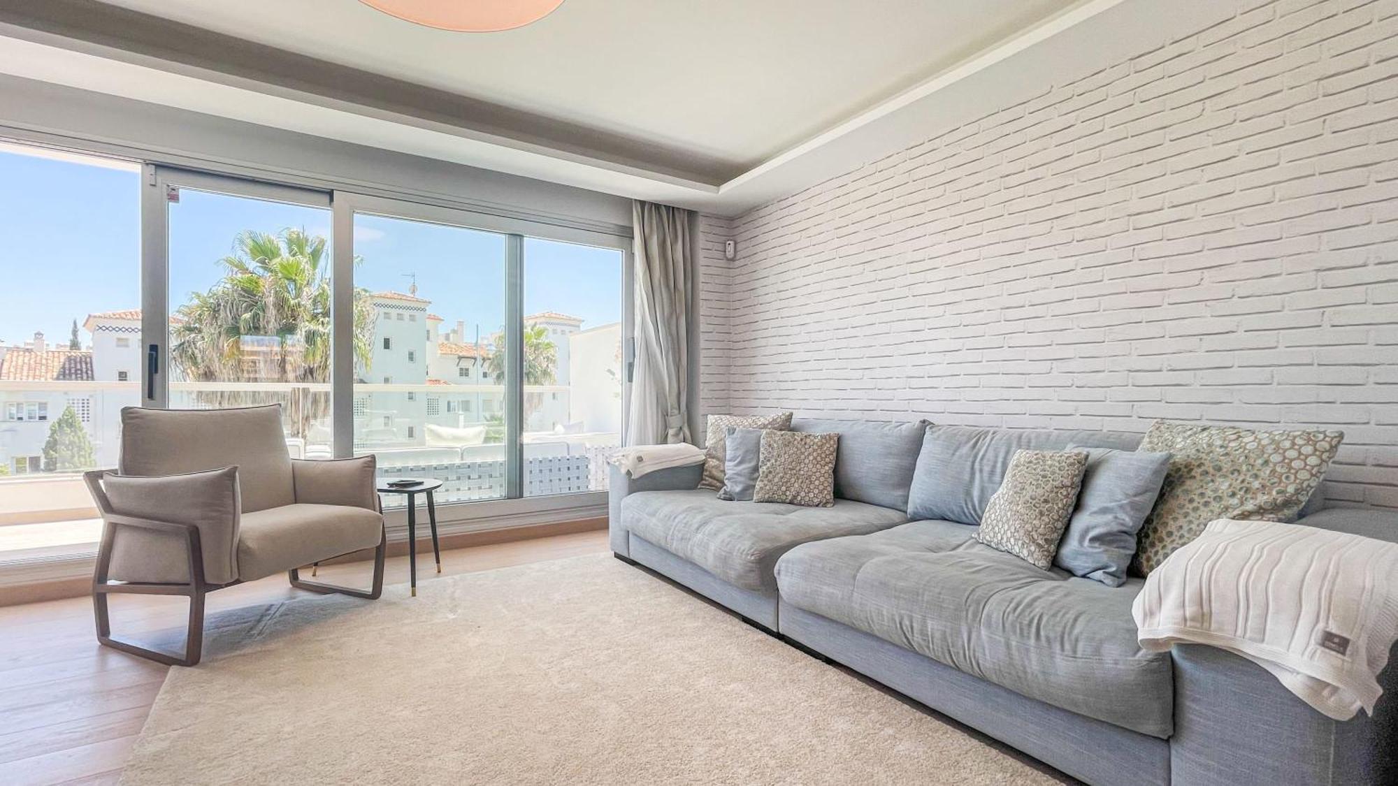 Lejlighed Beachfront Luxury Rooftop Penthouse Wifi Pools Grill I O Nac Paddle Marbella